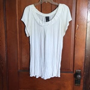 White short sleeve dress shirt